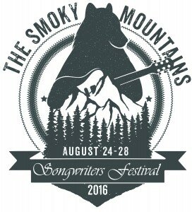 Smoky Mountains Songwriters Festival, 2016 T Shirt Design, Songwriters, SMSWF, Gatlinburg, TN