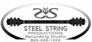 SteelstringProductionsWhite Logo